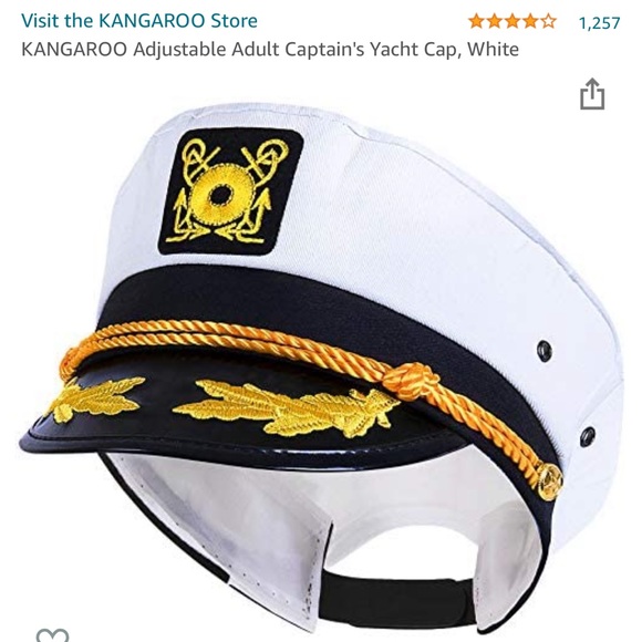 🚢👩🏽✈️Captians Yacht 🛥 Hat - Picture 1 of 6